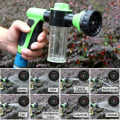 Miniatyrbillede 3 af 5: Multifunktionel skumvands-sprøjtepistol til havevanding, bilvask, kæledyrsvask - Grøn