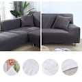 Miniatyrbillede 4 af 5: Sofaovertræk Elastisk Spandex Stretch Sofaovertræk til L-formet Sofa