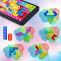 Miniatyrbillede 3 af 7: Lærende Fidget Legetøj til Piger Drenge Tetris Silikone Puslespil Brætspil