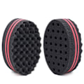 Pikkukuva 1 / 5: Hiustenkierto musta jää sieni Afro Braid, Dreadlock Coils Curl Harjat (2 kpl)