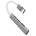 Miniatyrbillede 1 af 5: Universal strømforsyning forlænger dockingstation Usb 3.0 aluminiumlegering computer