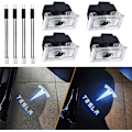Pikkukuva 1 / 5: 4 kpl Tesla-auton ovien valot, LED-auton ovien logon valot, auton ovien pr