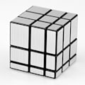 Miniatyrbild 1 av 5: Spegelkub 3x3x3 Speed Cube-Silver Magic Cube Pussel Leksaker Kub G