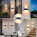 Miniatyrbillede 2 af 5: LED indendørs/udendørs væglampe, 12W 3000K varm hvid væglampe, tilstand