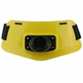 Miniatyrbillede 1 af 5: Belly Top Justerbar Fiskespindestang Bælte Stang Holder Support（Gul）
