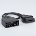 Miniatyrbillede 1 af 4: 12 Pin Obd1 til Obd2 16 Pin Adapter Kabel