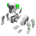 Miniatyrbillede 2 af 5: Elektronisk legetøjsgave Smart Mini Robot Hund Kæledyr Legetøj Interaktivt Legetøj Hundelegetøj