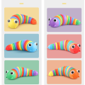 Pikkukuva 5 / 5: Lelu, Sensory Slug Työpöydän Lelut Anti-Ahdistus Relief Decompressi