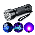 Miniatyrbillede 1 af 7: 2-Pak - UV-lampe / Blacklight Lommelygte – Sedeldetektor