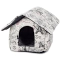 Miniatyrbillede 1 af 3: Kattbädd / Hundbädd - Sovplats för katter & hundar White M