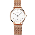 Pikkukuva 1 / 7: Quartz Klocka / Armbandsur för Kvinnor - Roséguld/Vit Pink gold