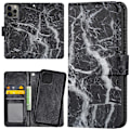 Miniatyrbilde 1 av 2: iPhone 13 Pro - Lommebok Deksel Marmor Multicolor
