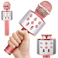 Miniatyrbild 1 av 7: Karaokemikrofon med Högtalare / Karaoke Mikrofon - Bluetooth Rosa