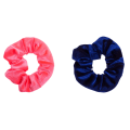 Miniatyrbilde 2 av 4: 2-Pak - Scrunchie / Hårbånd – Hårmunk Multicolor