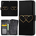 Pikkukuva 1 / 2: Samsung Galaxy A16 4G/5G - Lompakkokotelo/Kuoret Double Hearts