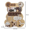 Miniatyrbilde 9 av 10: Busy Board for Babyer – Sensorisk leke