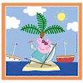 Miniatyrbild 4 av 4: Greta Gris Avkopplande 3-pack Pussel - 48 bitar