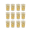 Miniatyrbilde 1 av 5: Teglas / Kaffeglas - 12 st Gold