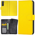 Miniatyrbillede 1 af 2: Samsung Galaxy S21 FE 5G - Mobilcover/Etui Cover Gul