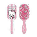Miniatyrbilde 2 av 2: Hello Kitty Randig Hårborste 20 cm - Perfekt för Lystra Hår!