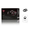 Pikkukuva 8 / 8: LPT660 Bluetooth Kuulokkeet-Mikrofoni & TF-kortti -Musta/Sininen Multicolor
