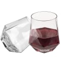 Pikkukuva 1 / 5: 2-Kpl Whiskeylasit / Konjakilasit / Lasit viskille – Timantti Transparent