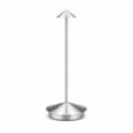 Bordlampe / Skrivebordslampe - Trådløs LED-lampe Silver