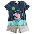 Miniatyrbillede 1 af 3: Greta Gris barnens korta pyjamas 98/104 cm - Söt och skön sömnkläder för barn