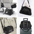 Miniatyrbilde 8 av 10: Transportbag for Kjæledyr / Reisebag - Katter, hunder, kaniner Black