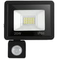 Halogenstrålkastare led 20w 6000k med dusk-to-dawn sensor ip66
