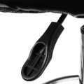 Miniatyrbillede 2 af 7: Taburet med Hjul - Arbejdsstol - Frisørstol - Frisør / Salon Black