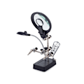 Miniatyrbilde 6 av 11: Lödstativ med Förstoringsglas & LED