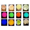 Miniatyrbillede 11 af 11: Lampe - Moon Lamp 15 cm / Natlampe - Månelampe - Justerbar farve Multicolor