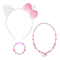 Miniatyrbillede 2 af 2: Hello Kitty öron smycken och diademset