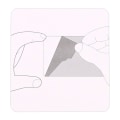 Pikkukuva 4 / 5: 2-Kpl - Touchpad Suoja MacBook Pro 13 - Suojaa Naarmuilta Transparent