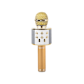 Miniatyrbild 2 av 7: Karaokemikrofon med Högtalare / Karaoke Mikrofon - Bluetooth Guld