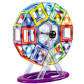 Pikkukuva 1 / 5: Magnetic Tiles - Magneettisia Palikoita-Rakenna Magneeteilla Pariserhjul kit