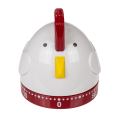 Miniatyrbild 3 av 6: Äggklocka / Timer / Kökstimer - Ägg - Klocka Vit