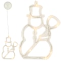 Pikkukuva 3 / 10: LED-hänglampor juldekoration snögubbe 49cm 10 LED-lampor