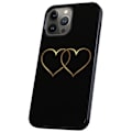 Miniatyrbilde 1 av 2: iPhone 16 Pro Max - Deksel/Mobildeksel Double Hearts