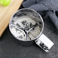 Miniatyrbillede 3 af 3: Mjölsikt / Ströare i Rostfritt Stål - Baktillbehör Silver