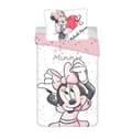 Disney Minnie vit sängkläder set 140×200 cm, 70×90 cm