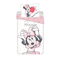 Pikkukuva 1 / 4: Disney Minnie vit sängkläder set 140×200 cm, 70×90 cm