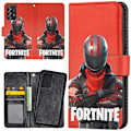Pikkukuva 1 / 2: Samsung Galaxy A52/A52s 5G - Lompakkokotelo/Kuoret Fortnite Multicolor