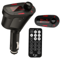 Miniatyrbild 1 av 11: FM-sändare / MP3 med USB & Svarsfunktion - SD-Kort - Till Bil Svart
