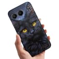 Deksel / Mobildeksel til OnePlus Nord 4 - Svart Katt