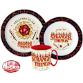 Pikkukuva 2 / 2: Stranger Things middagsset, mikroplyset med kopp 350 ml