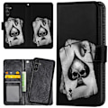 Miniatyrbillede 1 af 2: Samsung Galaxy A35 5G - Mobilcover/Etui Cover Dødningehoved Kortspil