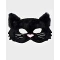 Miniatyrbilde 2 av 2: Kattmaske for Barn - Øyenmaske Katt Black