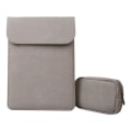 Miniatyrbilde 1 av 6: 13,3" Laptopveske / Dataveske / Macbook - Lær - Velg farge Khaki